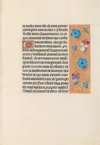 Horas da rainha Isabel, a católica, rainha da Espanha: Fol. 91r, c. 1500. de Master of the First Prayerbook of Maximillian