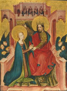 Coroação da Virgem de Master of the Fröndenberg Altarpiece
