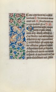 Livro de Horas (Uso de Rouen): fol. 122v de Master of the Geneva Latini