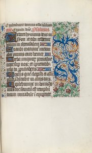 Livro de Horas (Uso de Rouen): fol. 136r de Master of the Geneva Latini