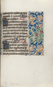 Livro de Horas de Uso de Rouen: fol. 101r, c. 1470 de Master of the Geneva Latini