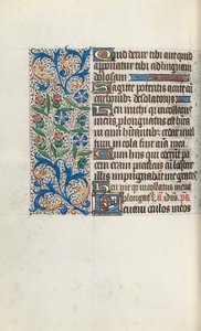 Livro de Horas de Uso de Rouen: fol. 104v, c. 1470 de Master of the Geneva Latini