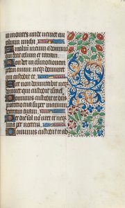 Livro de Horas de Uso de Rouen: fol. 105r, c. 1470