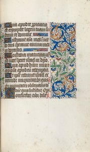Livro de Horas de Uso de Rouen: fol. 106r, c. 1470 de Master of the Geneva Latini
