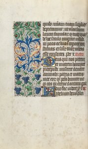 Livro de Horas de Uso de Rouen: fol. 109v, c. 1470 de Master of the Geneva Latini