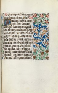 Livro de Horas de Uso de Rouen: fol. 115r, c. 1470 de Master of the Geneva Latini