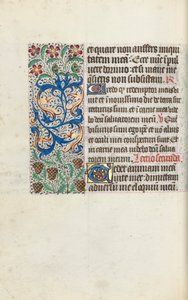 Livro de Horas de Uso de Rouen: fol. 115v, c. 1470 de Master of the Geneva Latini