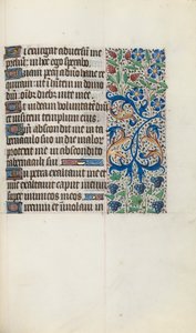 Livro de Horas de Uso de Rouen: fol. 121r, c. 1470 de Master of the Geneva Latini