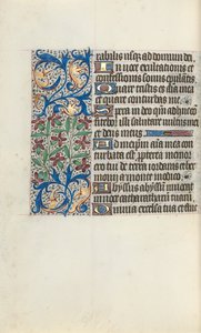 Livro de Horas de Uso de Rouen: fol. 129v, c. 1470 de Master of the Geneva Latini