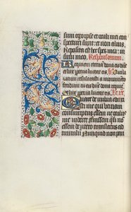 Livro de Horas de Uso de Rouen: fol. 132v, c. 1470 de Master of the Geneva Latini