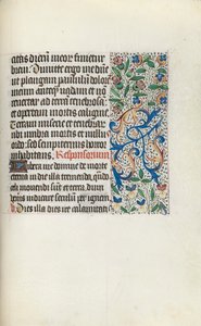 Livro de Horas de Uso de Rouen: fol. 133r, c. 1470 de Master of the Geneva Latini