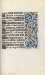 Livro de Horas de Uso de Rouen: fol. 134r, c. 1470 de Master of the Geneva Latini