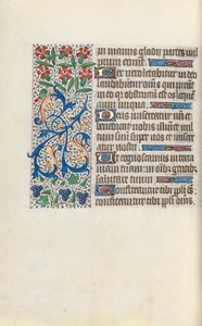 Livro de Horas de Uso de Rouen: fol. 138v, c. 1470 de Master of the Geneva Latini