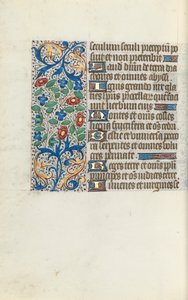 Livro de Horas de Uso de Rouen: fol. 141v, c. 1470 de Master of the Geneva Latini