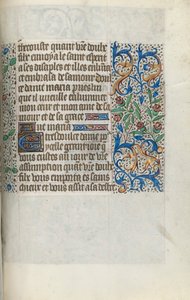 Livro de Horas de Uso de Rouen: fol. 151r, c. 1470 de Master of the Geneva Latini