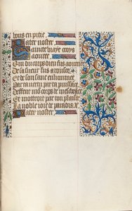 Livro de Horas de Uso de Rouen: fol. 154r, c. 1470 de Master of the Geneva Latini