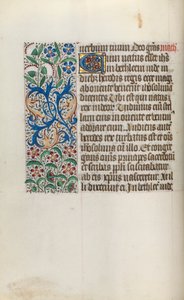 Livro de Horas de Uso de Rouen: fol. 16v, c. 1470 de Master of the Geneva Latini