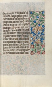 Livro de Horas de Uso de Rouen: fol. 22r, c. 1470 de Master of the Geneva Latini