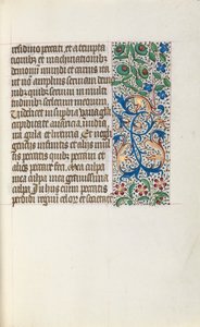 Livro de Horas de Uso de Rouen: fol. 25r, c. 1470 de Master of the Geneva Latini