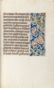 Livro de Horas de Uso de Rouen: fol. 26r, c. 1470 de Master of the Geneva Latini