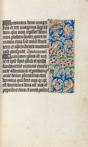 Livro de Horas de Uso de Rouen: fol. 29r, c. 1470 de Master of the Geneva Latini