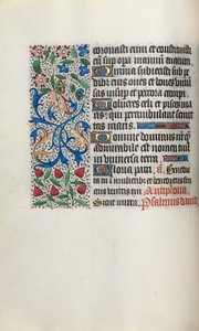 Livro de Horas de Uso de Rouen: fol. 31v, c. 1470 de Master of the Geneva Latini