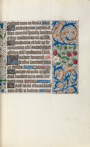 Livro de Horas de Uso de Rouen: fol. 44r, c. 1470 de Master of the Geneva Latini