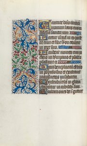 Livro de Horas de Uso de Rouen: fol. 45v, c. 1470 de Master of the Geneva Latini