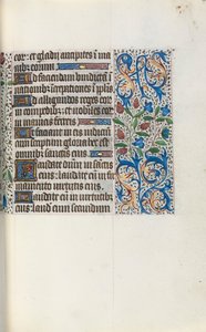 Livro de Horas de Uso de Rouen: fol. 46r, c. 1470 de Master of the Geneva Latini