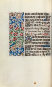 Livro de Horas de Uso de Rouen: fol. 47v, c. 1470 de Master of the Geneva Latini