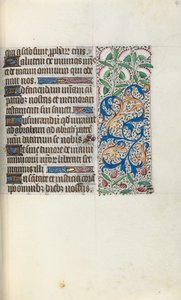 Livro de Horas de Uso de Rouen: fol. 48r, c. 1470 de Master of the Geneva Latini