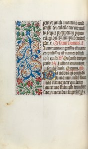 Livro de Horas de Uso de Rouen: fol. 51v, c. 1470 de Master of the Geneva Latini
