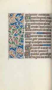Livro de Horas de Uso de Rouen: fol. 52v, c. 1470 de Master of the Geneva Latini