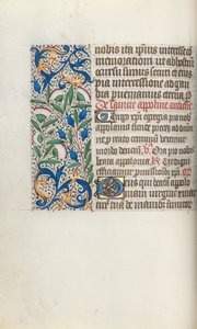Livro de Horas de Uso de Rouen: fol. 54v, c. 1470 de Master of the Geneva Latini