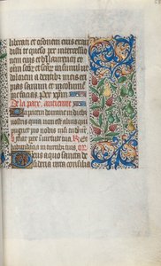Livro de Horas de Uso de Rouen: fol. 55r, c. 1470 de Master of the Geneva Latini