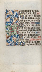 Livro de Horas de Uso de Rouen: fol. 56v, c. 1470 de Master of the Geneva Latini