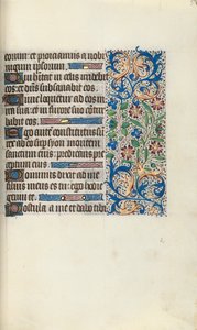 Livro de Horas de Uso de Rouen: fol. 58r, c. 1470 de Master of the Geneva Latini