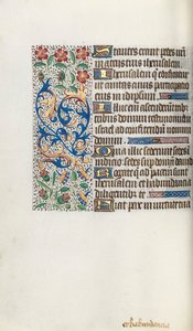 Livro de Horas de Uso de Rouen: fol. 62v, c. 1470 de Master of the Geneva Latini