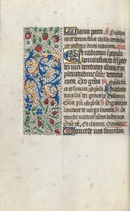 Livro de Horas de Uso de Rouen: fol. 69v, c. 1470 de Master of the Geneva Latini