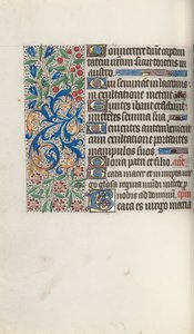 Livro de Horas de Uso de Rouen: fol. 72v, c. 1470 de Master of the Geneva Latini