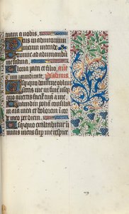 Livro de Horas de Uso de Rouen: fol. 75r, c. 1470 de Master of the Geneva Latini