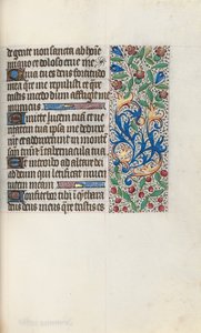 Livro de Horas de Uso de Rouen: fol. 76r, c. 1470 de Master of the Geneva Latini