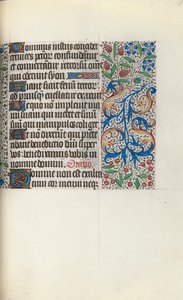 Livro de Horas de Uso de Rouen: fol. 77r, c. 1470 de Master of the Geneva Latini