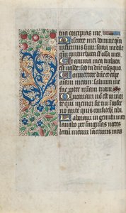 Livro de Horas de Uso de Rouen: fol. 80v, c. 1470 de Master of the Geneva Latini