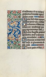 Livro de Horas de Uso de Rouen: fol. 82v, c. 1470 de Master of the Geneva Latini