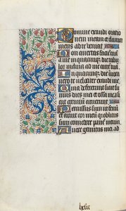 Livro de Horas de Uso de Rouen: fol. 87v, c. 1470