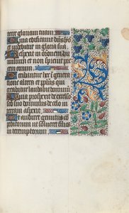Livro de Horas de Uso de Rouen: fol. 89r, c. 1470 de Master of the Geneva Latini
