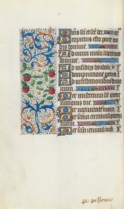 Livro de Horas de Uso de Rouen: fol. 94v, c. 1470 de Master of the Geneva Latini