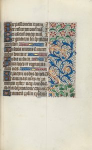 Livro de Horas de Uso de Rouen: fol. 95r, c. 1470 de Master of the Geneva Latini
