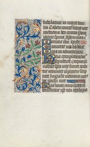 Livro de Horas de Uso de Rouen: fol. 98v, c. 1470 de Master of the Geneva Latini
